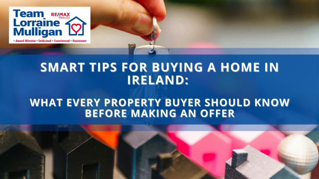 Modern home in the Dublin commuter belt during a viewing, representing essential buying a home Ireland tips for first-time buyers and families.