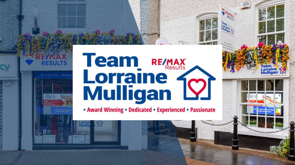 Free property Valuation, buyers and sellers guide, Team Lorraine Mulligan Logo, Team Lorraine Mulligan office in Celbridge, Team Lorraine Mulligan Office in Lucan